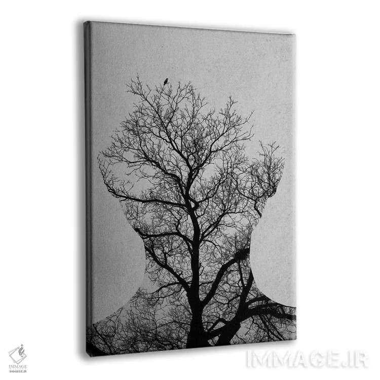 تابلو درخت زندگی اثر آندریاس لیه - نمای پرسپکتیو محصول