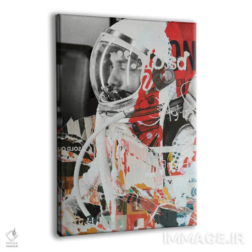 تابلو آلن شپارد (فضانورد) اثر آندریاس لیه - نمای پرسپکتیو محصول