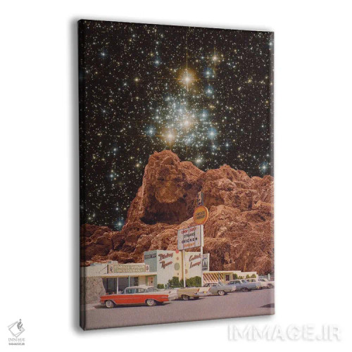 تابلو پارکینگ اثر آندریاس لیه - نمای پرسپکتیو محصول