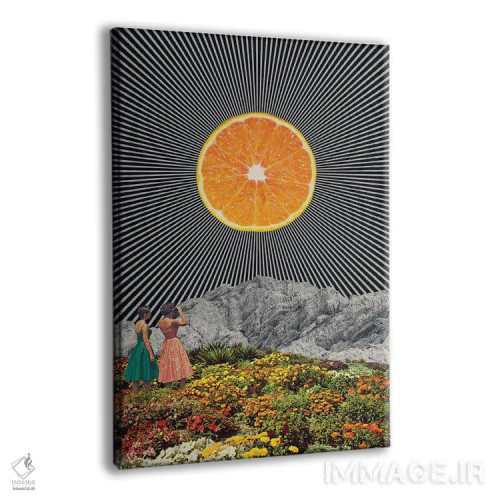 تابلو پرتقال اثر آندریاس لیه - نمای پرسپکتیو محصول