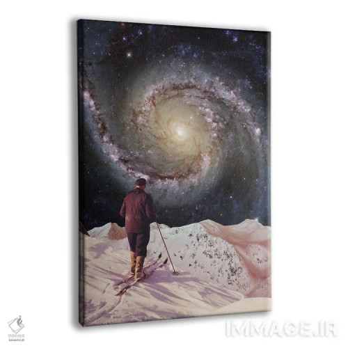 تابلو اسکیباز اثر آندریاس لیه - نمای پرسپکتیو محصول