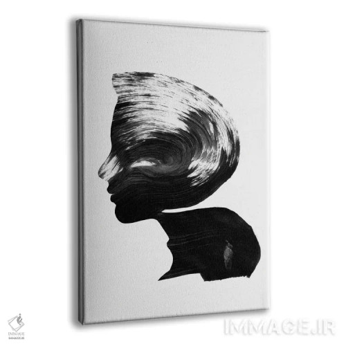 تابلو زدودهشده با قلمو اثر آندریاس لیه - نمای پرسپکتیو محصول