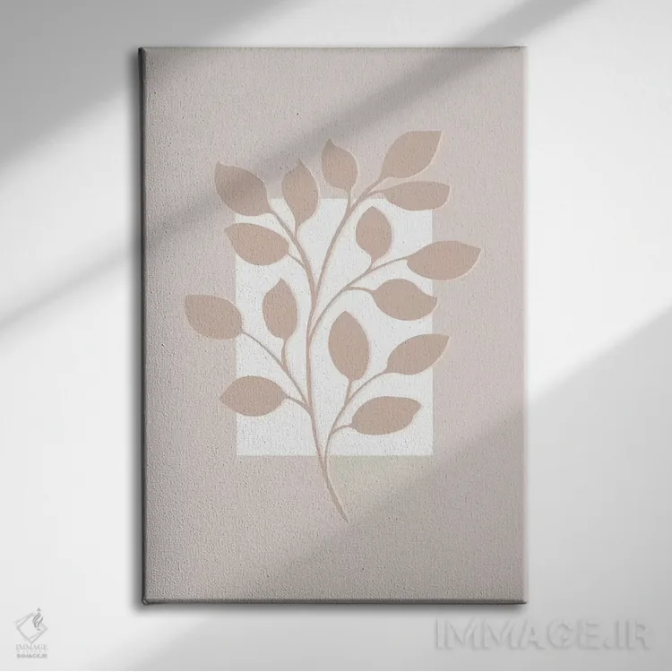 تابلو شاخه II اثر آلیسا گالیتسینا - نمای روبهرو روی دیوار