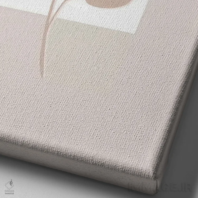 تابلو شاخه II اثر آلیسا گالیتسینا - نمای نزدیک بافت بوم