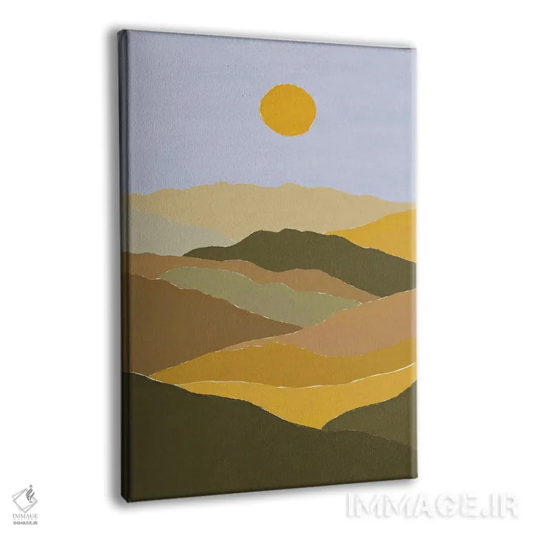 تابلو رنگهای زیبای پاییز اثر آلیسا گالیتسینا - نمای پرسپکتیو محصول