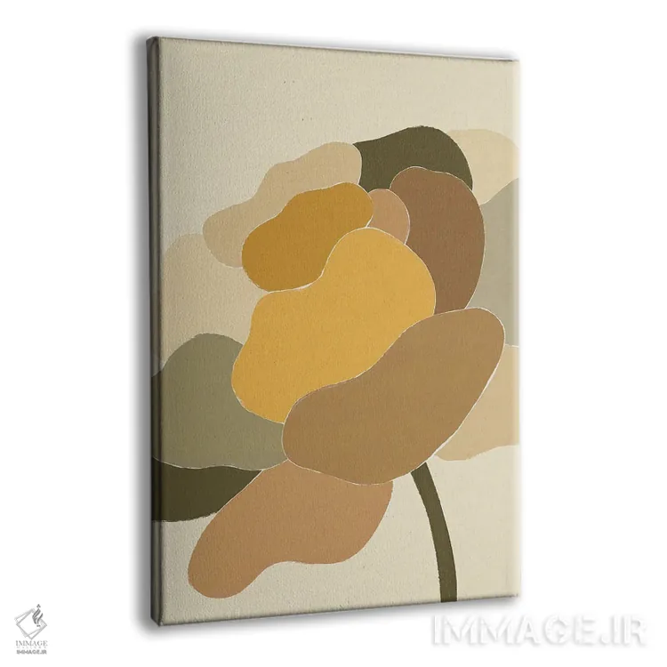 تابلو گل صدتومانی بهرنگ پاستل اثر آلیسا گالیتسینا - نمای پرسپکتیو محصول