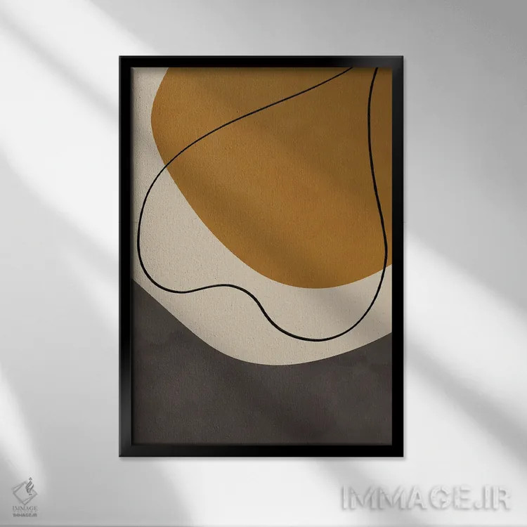 تابلو عشق II اثر آلیسا گالیتسینا - نمای قابدار مشکی