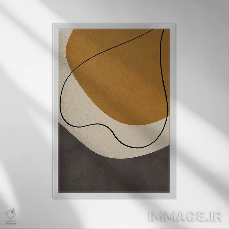 تابلو عشق II اثر آلیسا گالیتسینا - نمای قابدار سفید
