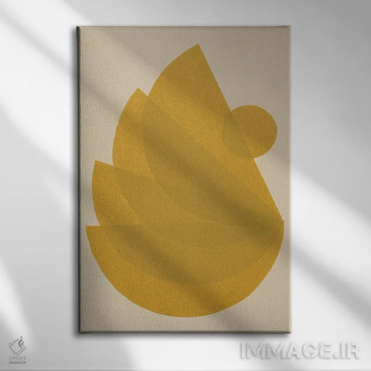 تابلو بیتعادلی متعادل I اثر آلیسا گالیتسینا - نمای روبهرو روی دیوار