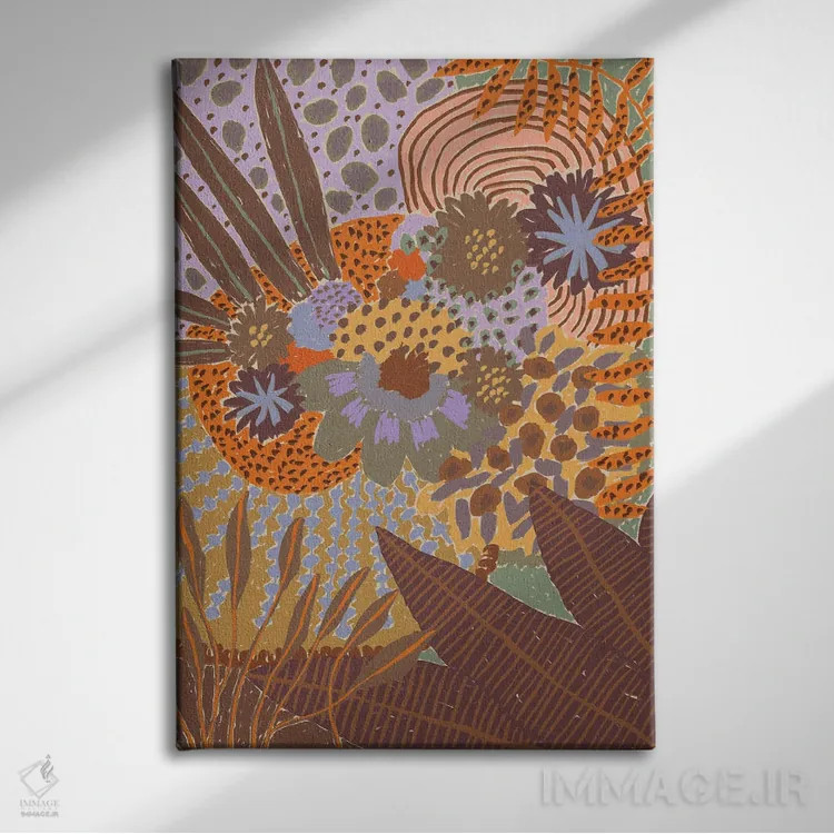 تابلو شکوفا III اثر آلیسا گالیتسینا - نمای روبهرو روی دیوار