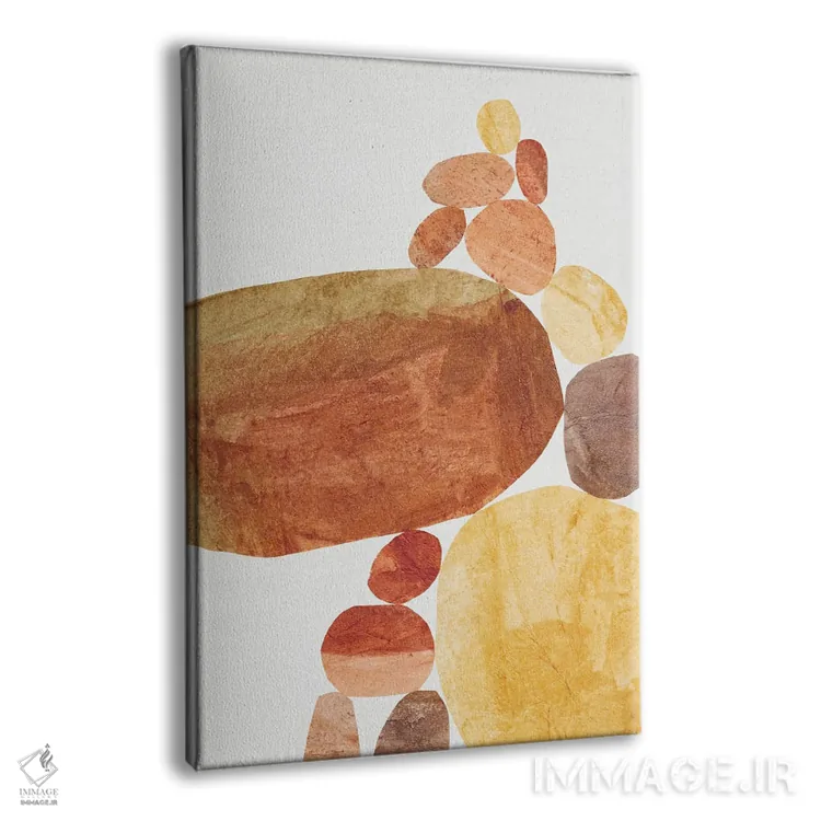 تابلو تعادل سنگها II اثر آلیسا گالیتسینا - نمای پرسپکتیو محصول