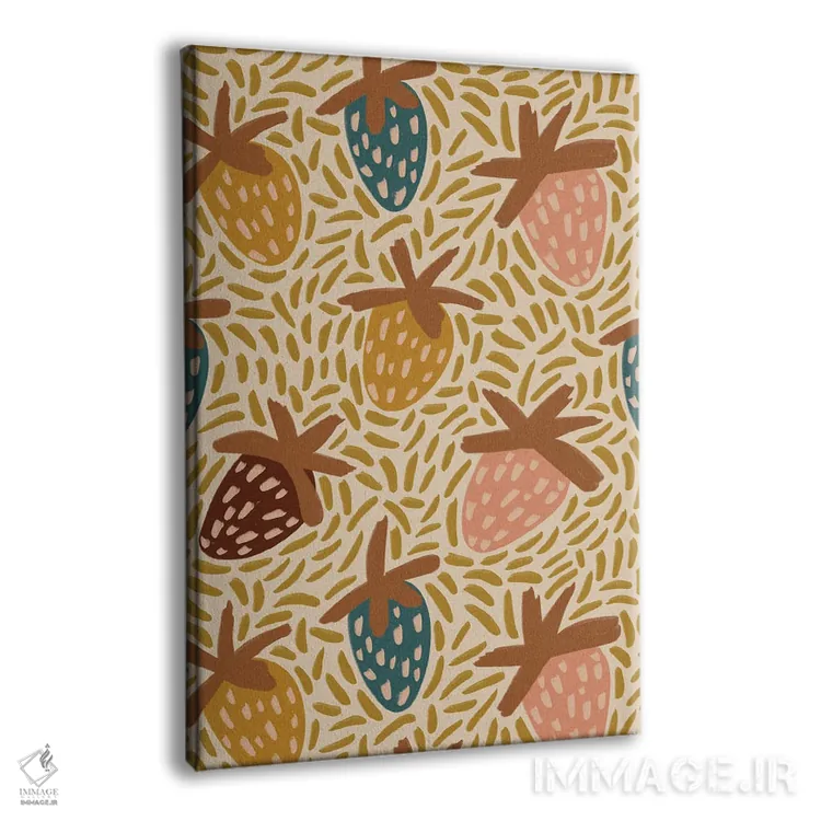 تابلو توتفرنگیها اثر آلیسا گالیتسینا - نمای پرسپکتیو محصول