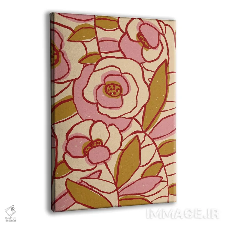 تابلو باغ گل رز II اثر آلیسا گالیتسینا - نمای پرسپکتیو محصول