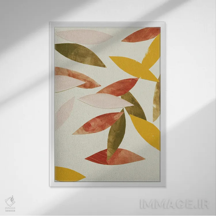 تابلو در باد اثر آلیسا گالیتسینا - نمای قابدار سفید