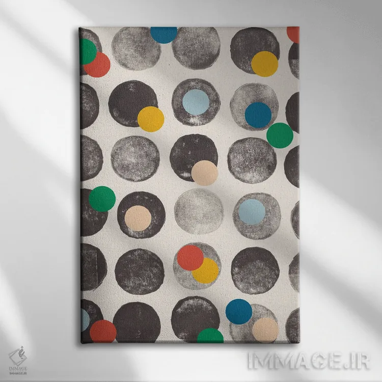 تابلو اضافه کردن رنگهای بیشتر اثر آلیسا گالیتسینا - نمای روبهرو روی دیوار