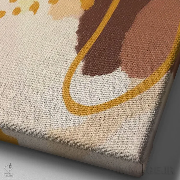 تابلو تابستان اثر آلیسا گالیتسینا - نمای نزدیک بافت بوم