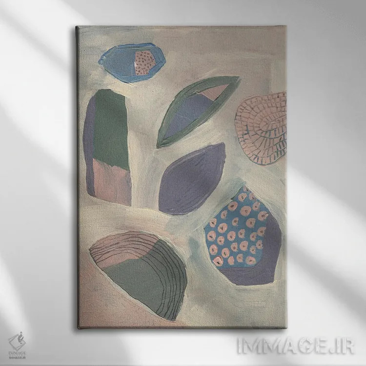 تابلو در اعماق دریا II اثر آلیسا گالیتسینا - نمای روبهرو روی دیوار