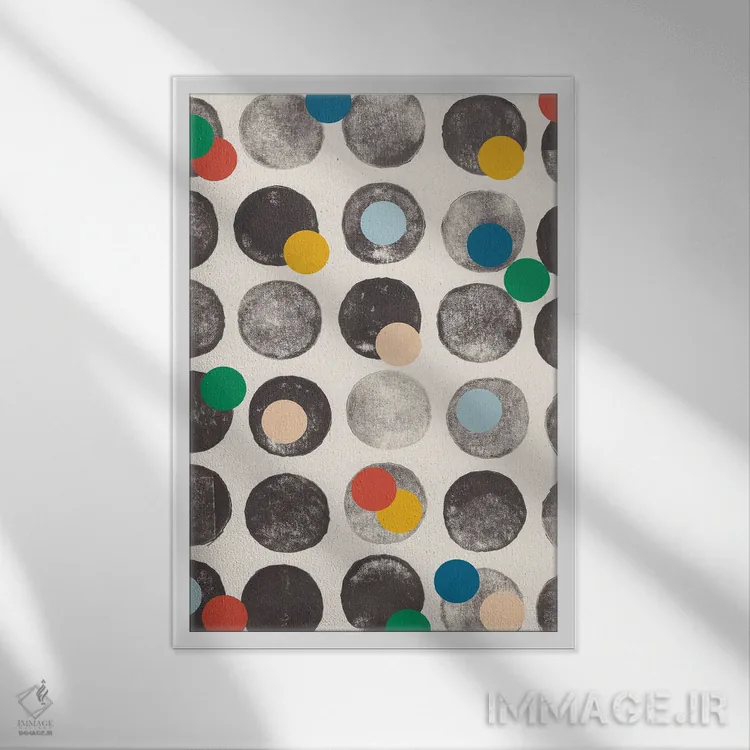 تابلو اضافه کردن رنگهای بیشتر اثر آلیسا گالیتسینا - نمای قابدار سفید