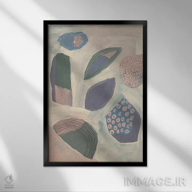 تابلو در اعماق دریا II اثر آلیسا گالیتسینا - نمای قابدار مشکی