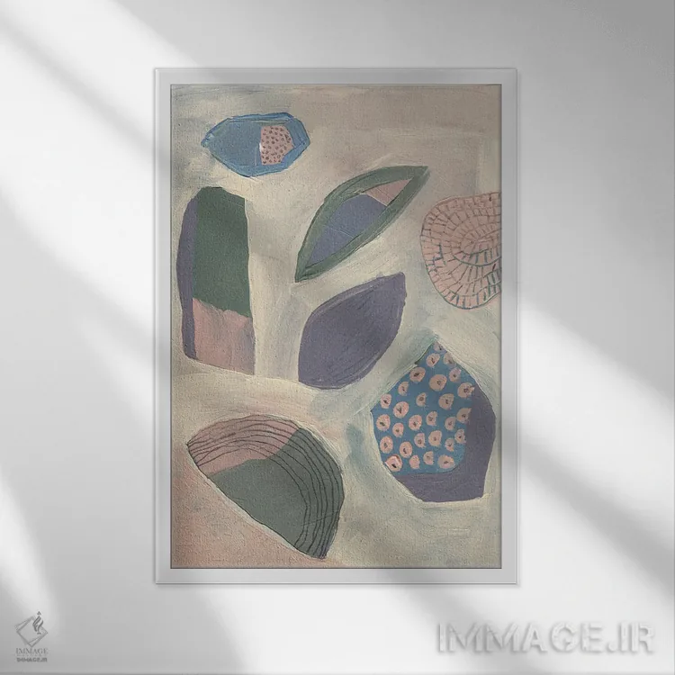 تابلو در اعماق دریا II اثر آلیسا گالیتسینا - نمای قابدار سفید