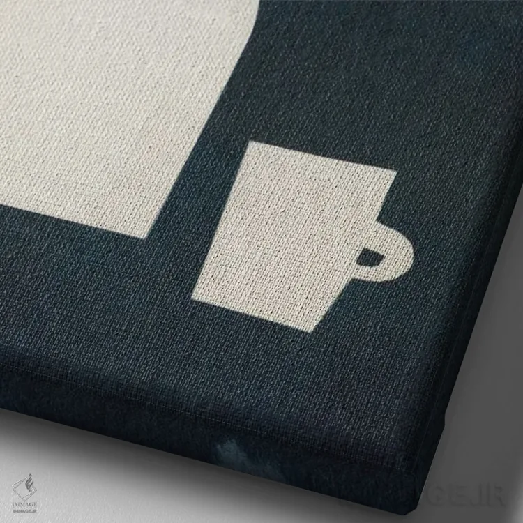 تابلو مطالعهٔ طبیعت بیجان به روش سیانوتایپ III اثر آلیسا گالیتسینا - نمای نزدیک بافت بوم