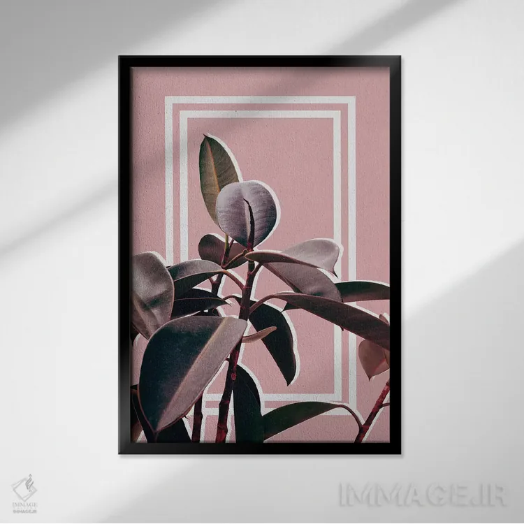 تابلو پرتره فیکوس اثر آلیسا گالیتسینا - نمای قابدار مشکی