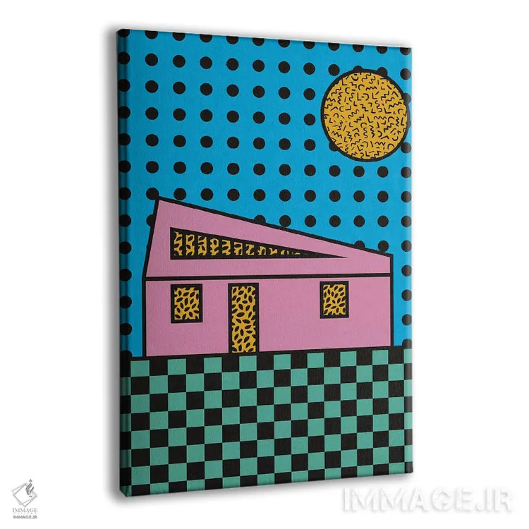 تابلو خانه ممفیس اثر آلیسا گالیتسینا - نمای پرسپکتیو محصول