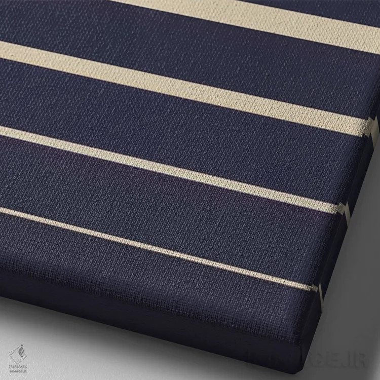 تابلو غروب رترو اثر آلیسا گالیتسینا - نمای نزدیک بافت بوم