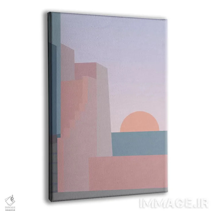 تابلو غروب اسپانیایی اثر آلیسا گالیتسینا - نمای پرسپکتیو محصول