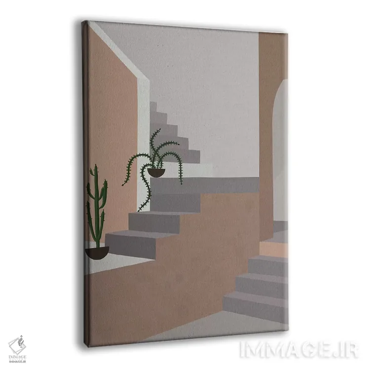 تابلو پلهها و قوس اثر آلیسا گالیتسینا - نمای پرسپکتیو محصول