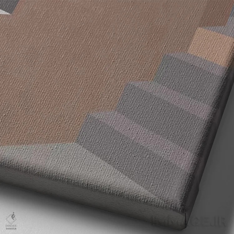 تابلو پلهها و قوس اثر آلیسا گالیتسینا - نمای نزدیک بافت بوم