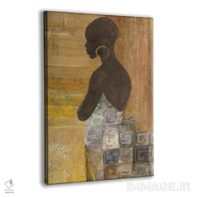 تابلو زنان جهان ۴ اثر آلبنا خریستوا - نمای پرسپکتیو محصول
