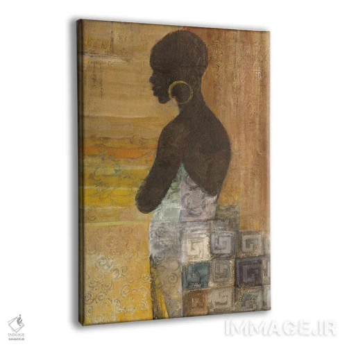 تابلو زنان جهان ۴ اثر آلبنا خریستوا - نمای پرسپکتیو محصول