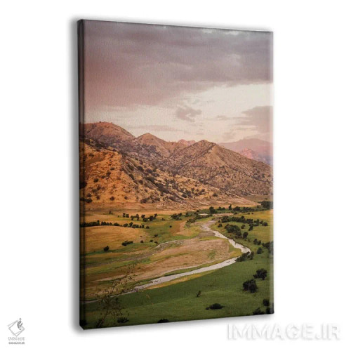 تابلو آمریکا، کالیفرنیا. شهرستان تولار، منطقه تفریحی اسلیک راک اثر آلیسون جونز - نمای پرسپکتیو محصول