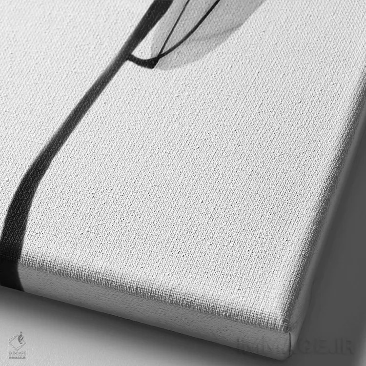 تابلو دفله دلپذیر ۱ اثر آلبرت کوئتسیِر - نمای نزدیک بافت بوم