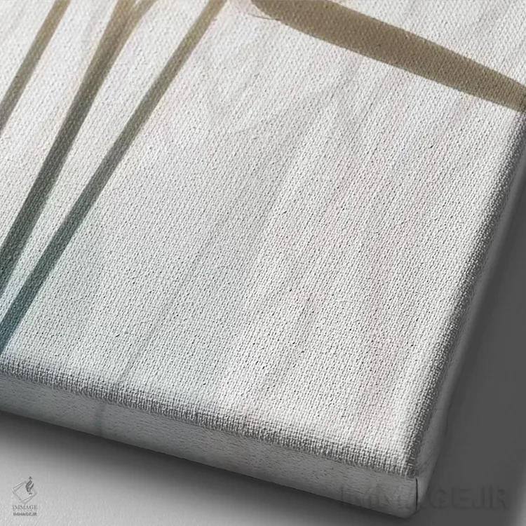 تابلو سپیدهدم ملایم ۲ اثر آلبرت کوئتسیِر - نمای نزدیک بافت بوم