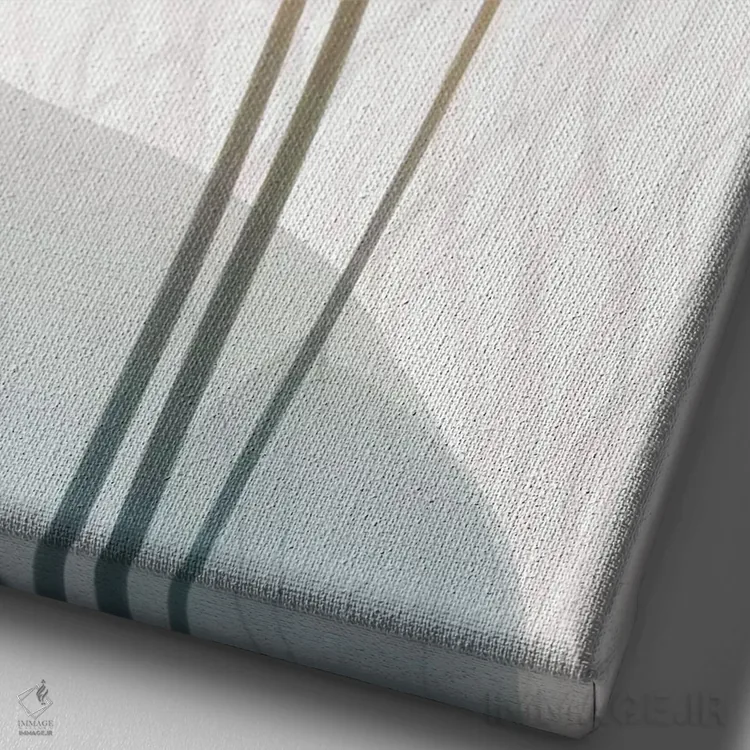 تابلو سپیدهدم ملایم ۱ اثر آلبرت کوئتسیِر - نمای نزدیک بافت بوم