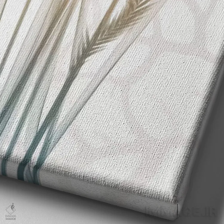 تابلو سپیدهدم ملایم ۳ اثر آلبرت کوئتسیِر - نمای نزدیک بافت بوم