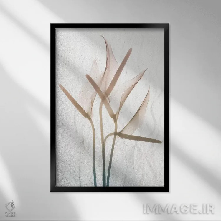 تابلو سپیدهدم ملایم ۲ اثر آلبرت کوئتسیِر - نمای قابدار مشکی