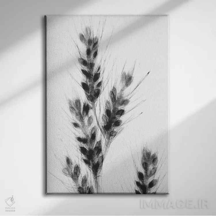 تابلو دستههای جو دوسر اثر آلبرت کوئتسیِر - نمای روبهرو روی دیوار