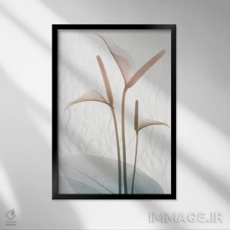 تابلو سپیدهدم ملایم ۱ اثر آلبرت کوئتسیِر - نمای قابدار مشکی