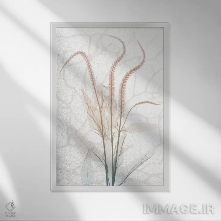 تابلو سپیدهدم ملایم ۴ اثر آلبرت کوئتسیِر - نمای قابدار سفید