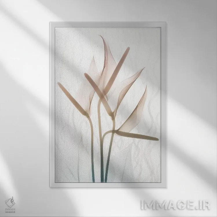 تابلو سپیدهدم ملایم ۲ اثر آلبرت کوئتسیِر - نمای قابدار سفید