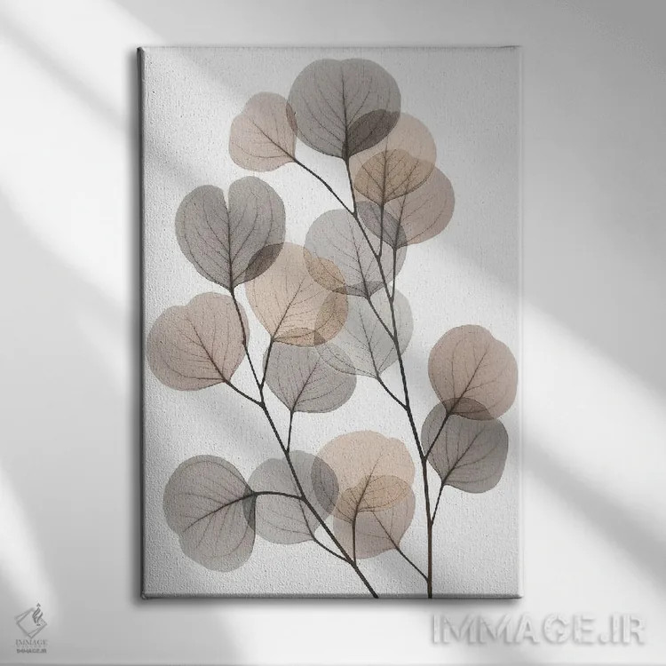 تابلو دسته اکالیپتوس خاکی اثر آلبرت کوئتسیِر - نمای روبهرو روی دیوار