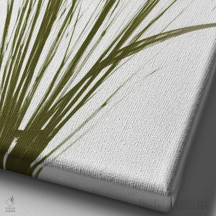 تابلو روح پریشان شهری اثر آلبرت کوئتسیِر - نمای نزدیک بافت بوم