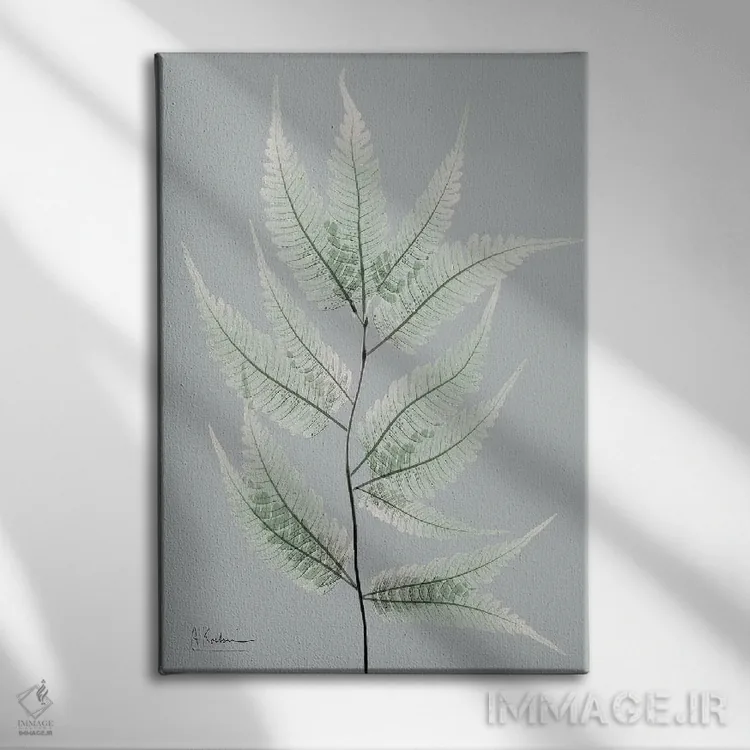 تابلو ترکیب بیپایان II اثر آلبرت کوئتسیِر - نمای روبهرو روی دیوار