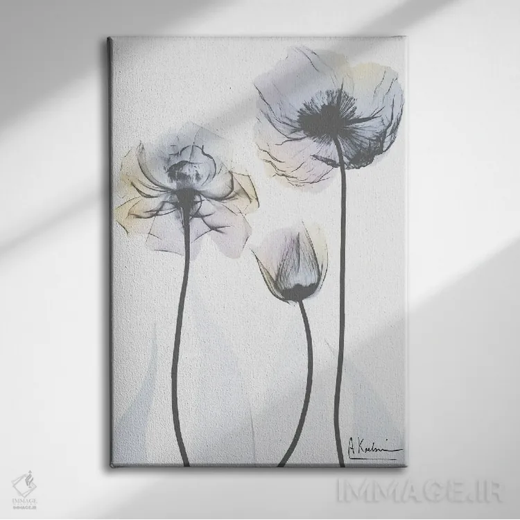 تابلو خدمتکار چاپلوس I اثر آلبرت کوئتسیِر - نمای روبهرو روی دیوار