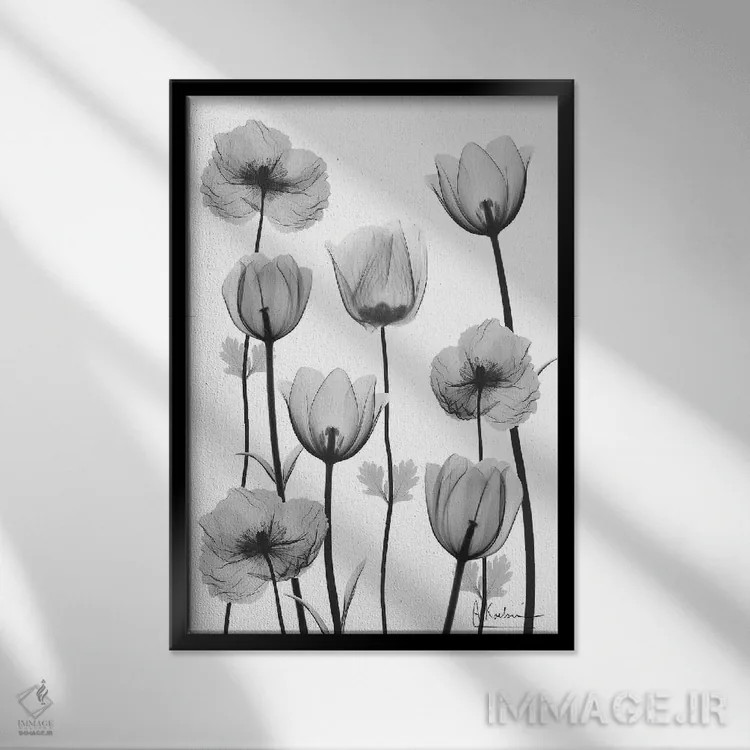 تابلو رضایت منحصربهفرد I اثر آلبرت کوئتسیِر - نمای قابدار مشکی