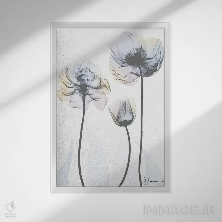 تابلو خدمتکار چاپلوس I اثر آلبرت کوئتسیِر - نمای قابدار سفید