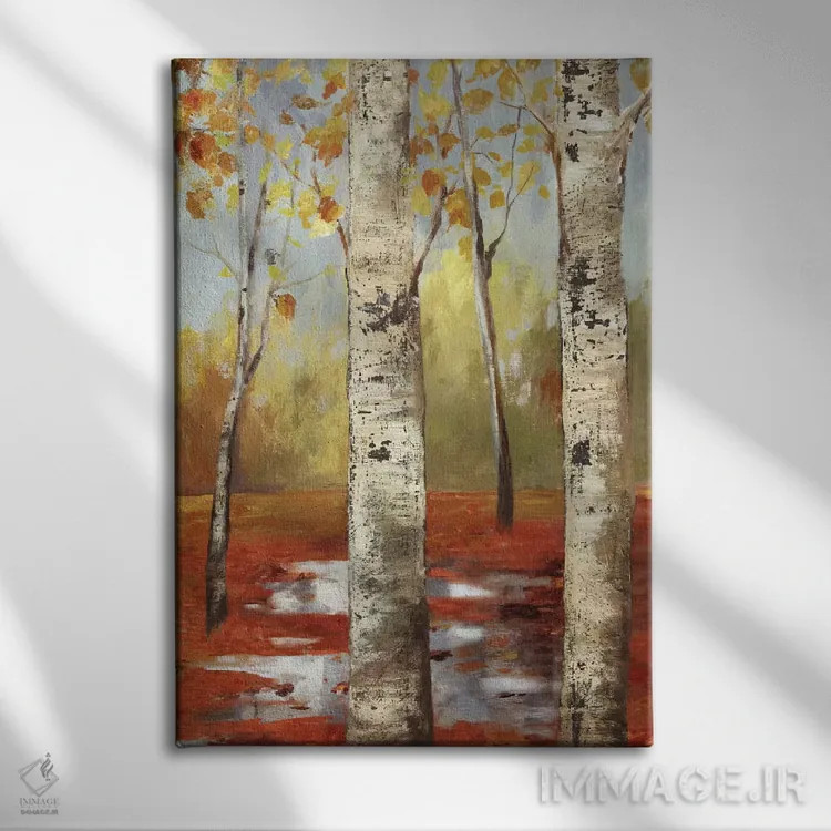 تابلو گذرگاه I اثر آلیسون پیرس - نمای روبهرو روی دیوار